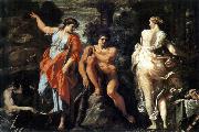 CARRACCI, Annibale The Choice of Heracles sd Spain oil painting reproduction